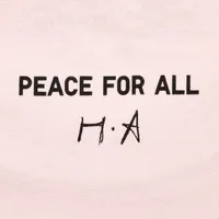 PEACE FOR ALL (HARUKA AYASE) SHORT SLEEVE GRAPHIC T-SHIRT