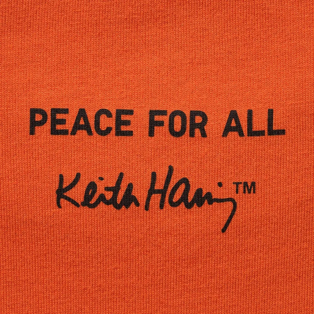 PEACE FOR ALL (KEITH HARING) SHORT SLEEVE GRAPHIC T-SHIRT