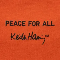 PEACE FOR ALL Short-Sleeve Graphic T-Shirt (Keith Haring)