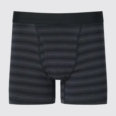 Low-Rise Cotton Striped Boxer Briefs