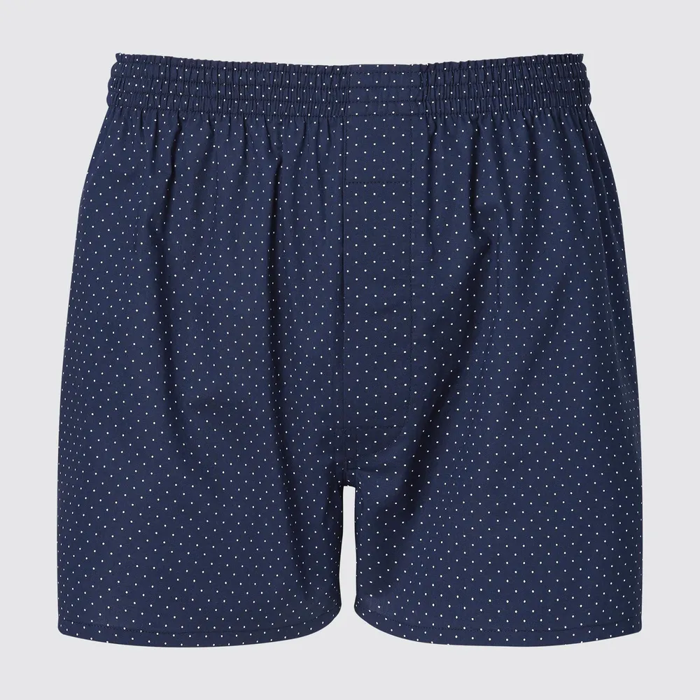 Comfortable Navy Blue Knit Trunks by Uniqlo