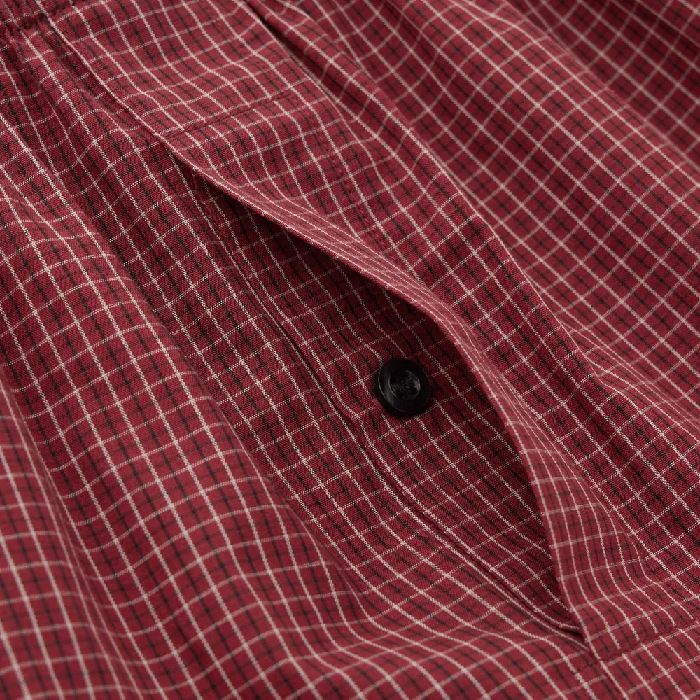 Woven Checked Trunks