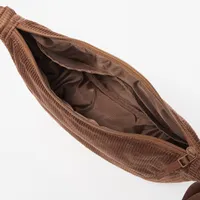 ROUND MINI SHOULDER BAG (CORDUROY)