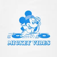 Disney Good Vibes UT (Oversized Short-Sleeve Graphic T-Shirt)