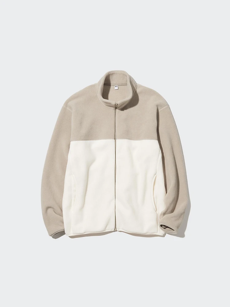 Fleece Full-Zip Jacket | Color Block