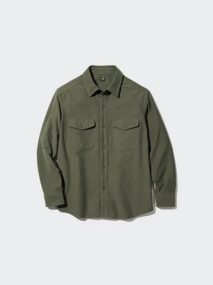 Jersey Utility Overshirt