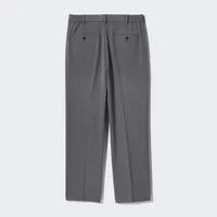 Wide-Fit Pleated Pants