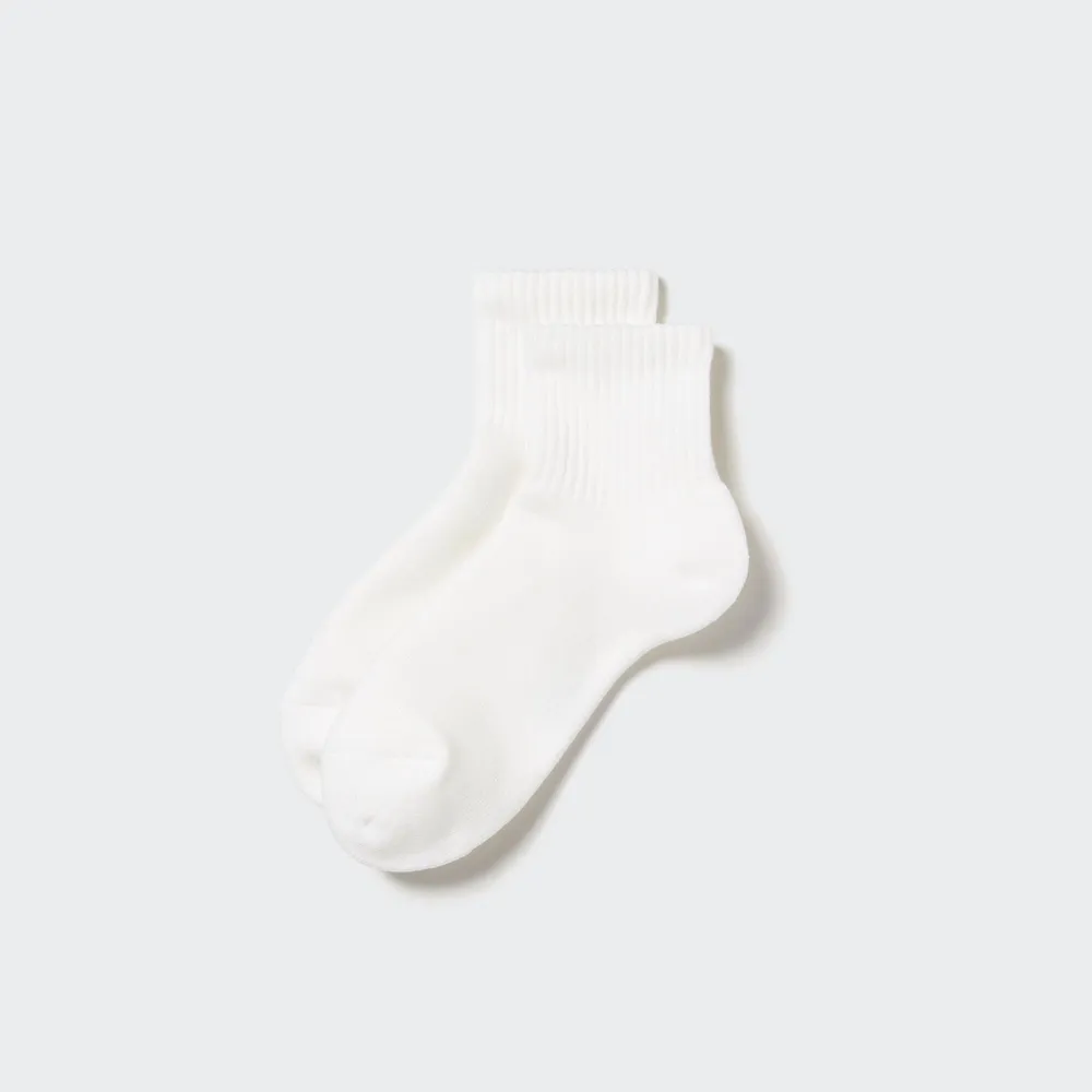 HEATTECH PILE HALF SOCKS