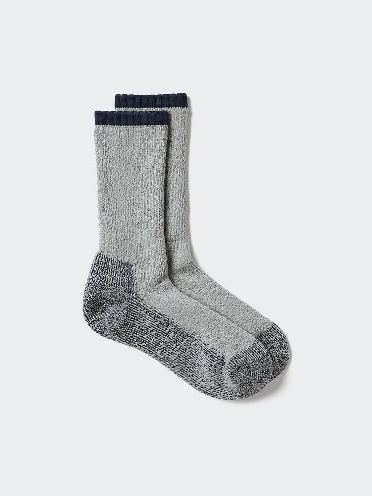 HEATTECH SOFT PILE HEATHER SOCKS
