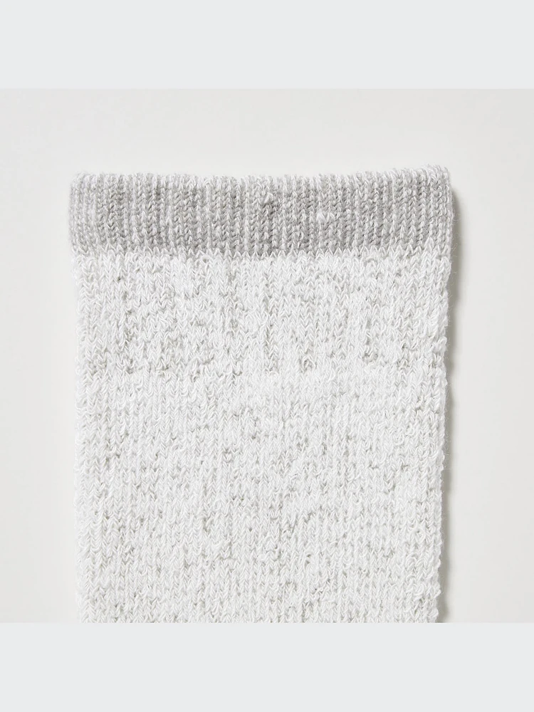 HEATTECH SOFT PILE HEATHER SOCKS