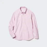 Oxford Striped Slim-Fit Long-Sleeve Shirt