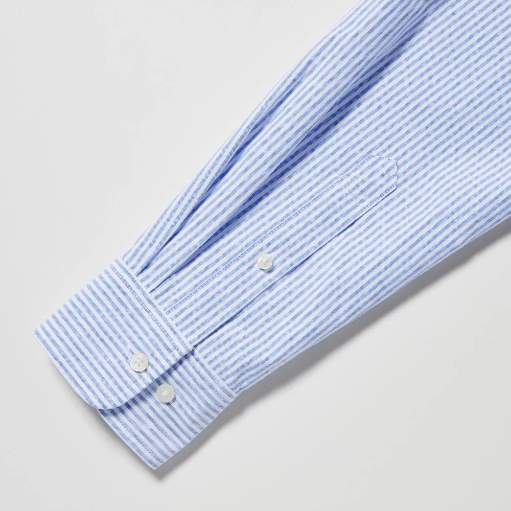 OXFORD STRIPED SLIM FIT LONG SLEEVE SHIRT