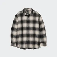 FLANNEL CHECKED LONG SLEEVE SHIRT