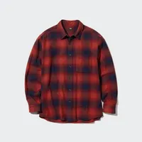 FLANNEL CHECKED LONG SLEEVE SHIRT