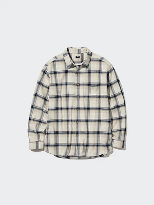 FLANNEL CHECKED LONG SLEEVE SHIRT