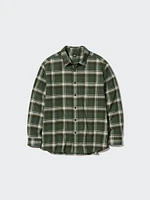 FLANNEL CHECKED LONG SLEEVE SHIRT