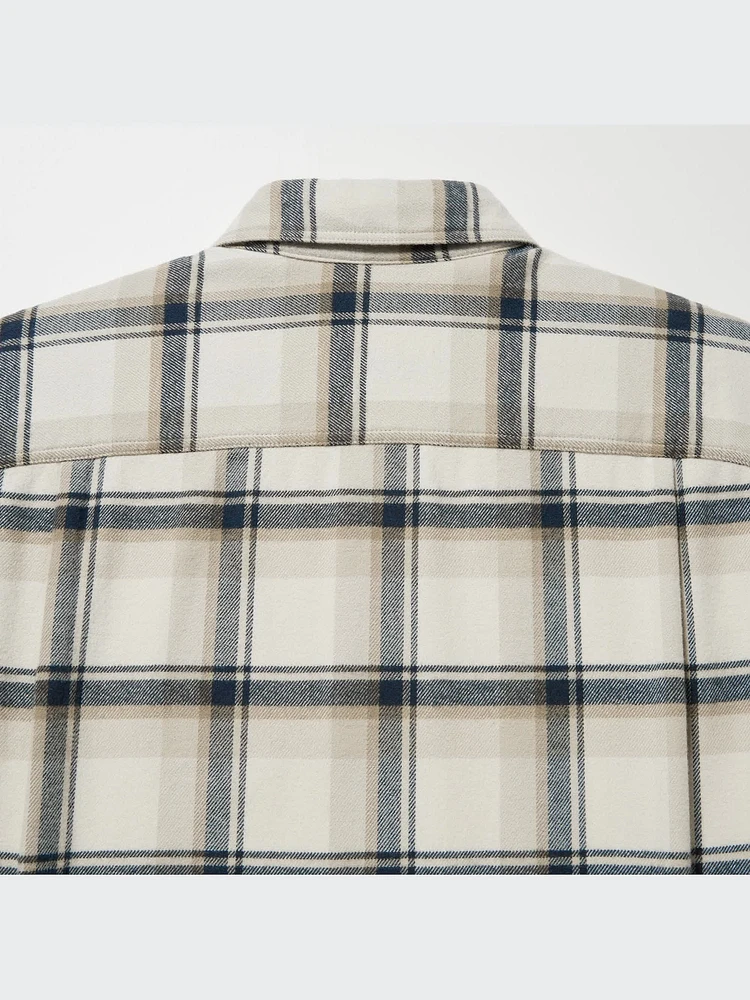 FLANNEL CHECKED LONG SLEEVE SHIRT