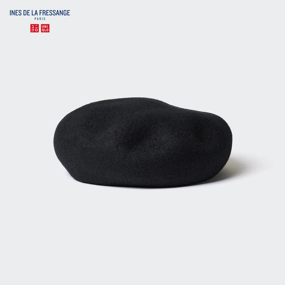 INES DE LA FRESSANGE WOOL BERET HAT