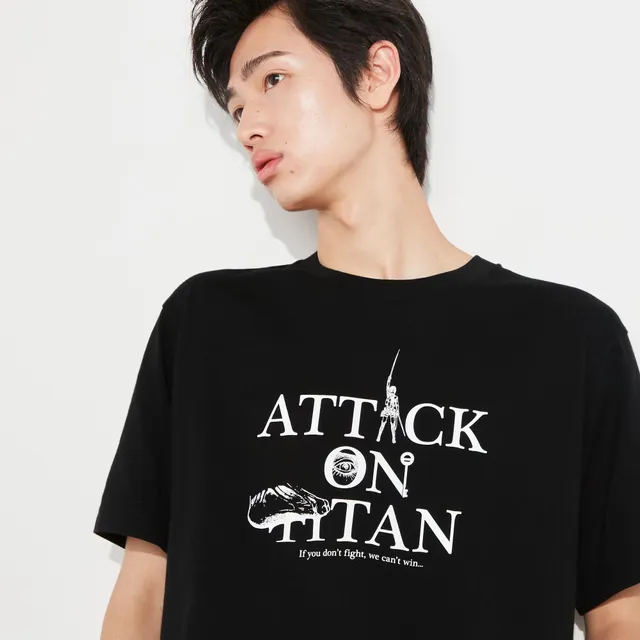 Attack on Titan UT (Short-Sleeve Graphic T-Shirt) (The Captain