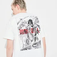 Attack on Titan UT (Short-Sleeve Graphic T-Shirt) (Eren, Mikasa, and Armin)