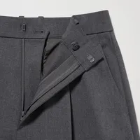 Wide-Fit Pleated Pants (Tall)