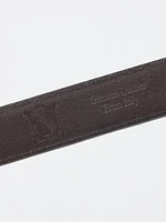 ITALIAN LEATHER STITCHED BELT