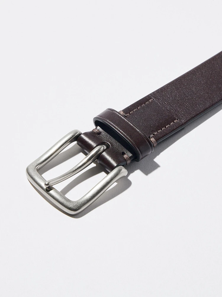 ITALIAN OILED LEATHER BELT