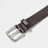 Italian Leather Vintage Narrow Belt