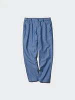 Linen Blend Relaxed Pants