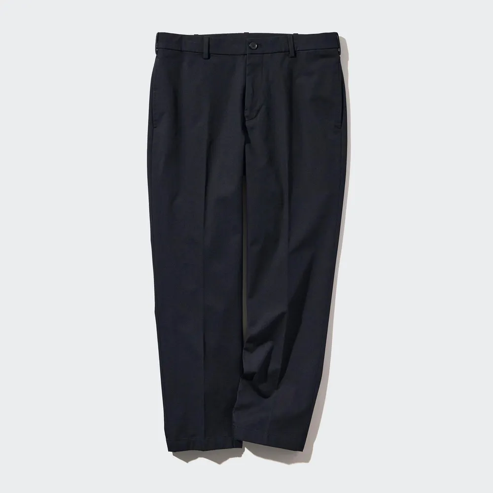 SMART ANKLE PANTS (WOOL LIKE)