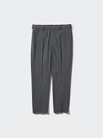 Smart Ankle Pants | 2-Way Stretch Faux Wool Tall