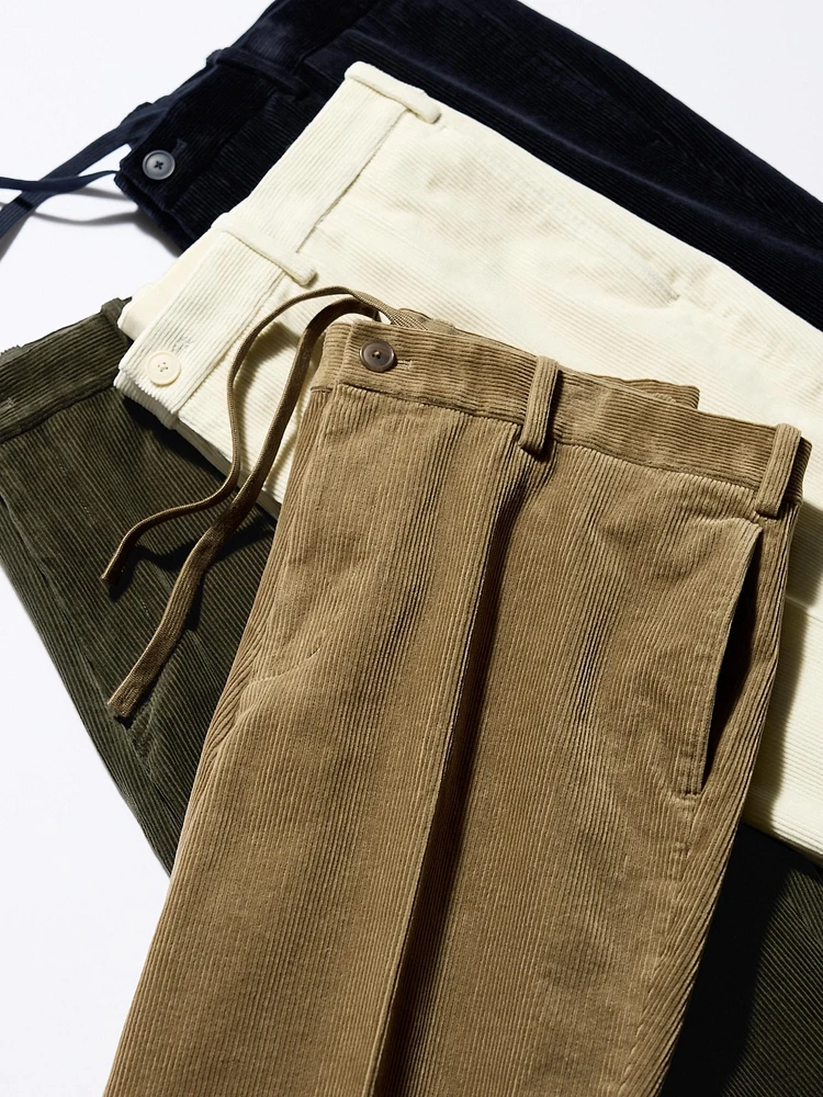 Smart Ankle Pants | Corduroy