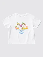 mofusand Fruits Paradise UT (Short-Sleeve Graphic T-Shirt)