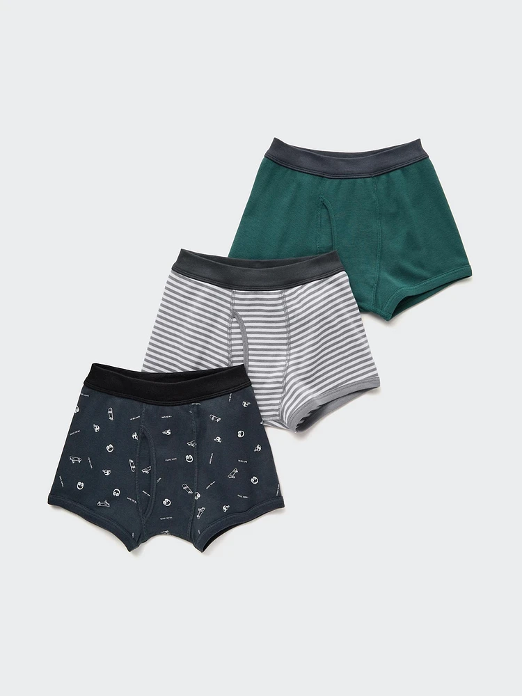 BOXER BRIEFS 3 PAIRS