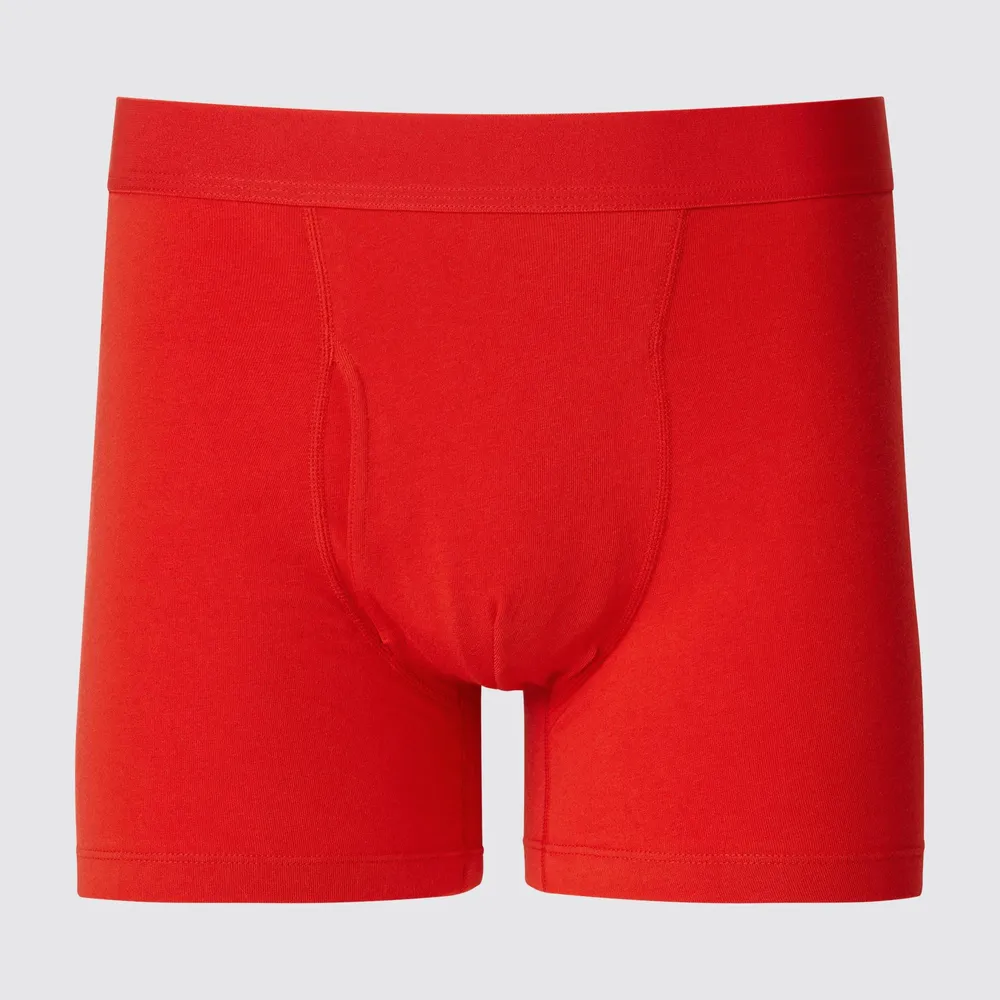 COTTON BOXER BRIEFS