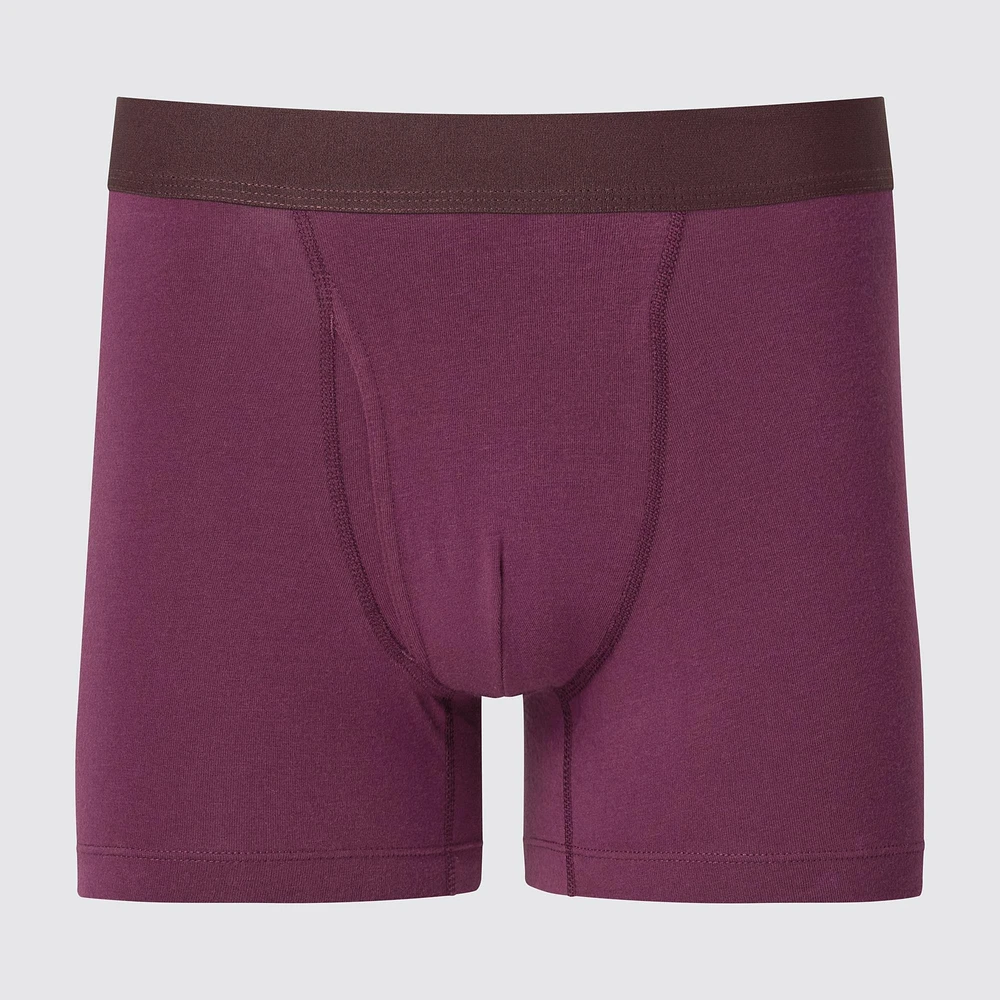 COTTON BOXER BRIEFS