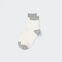 Ribbed Lined Half Socks