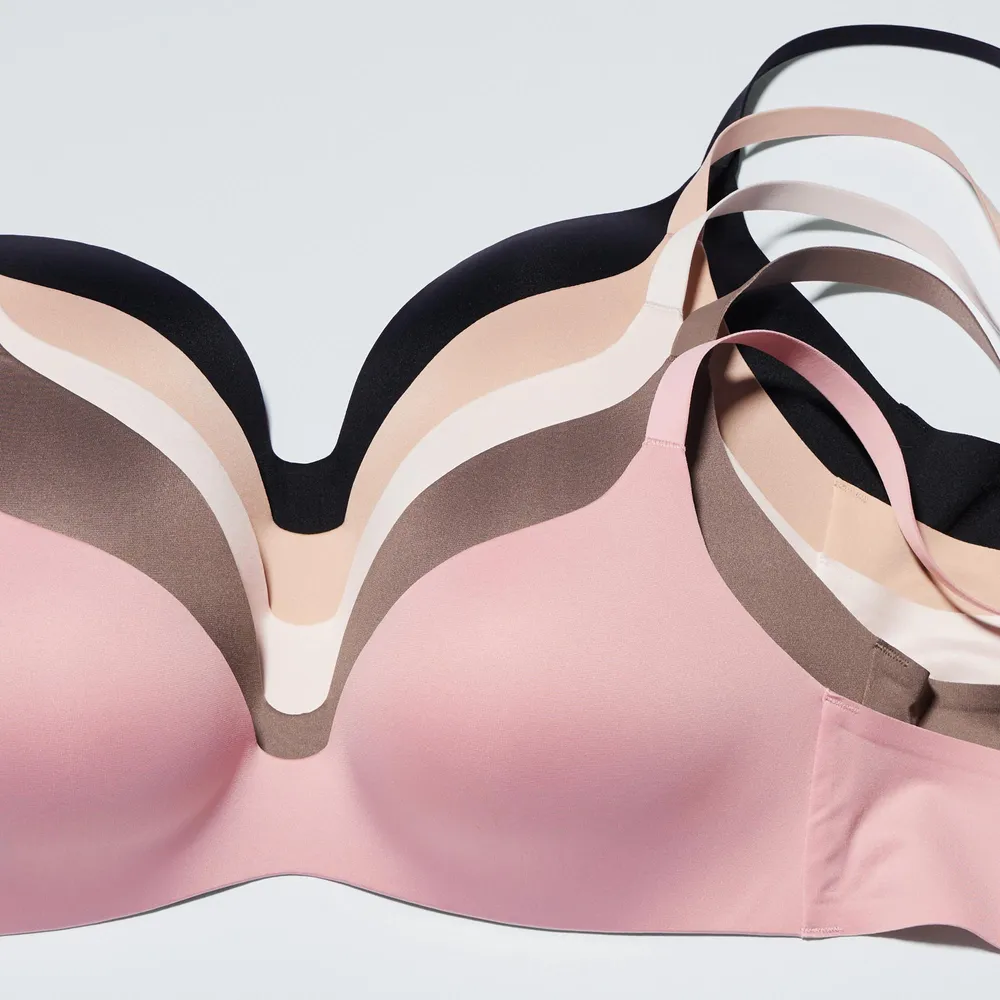 Wireless bra padded whiskey - Invisible Soft