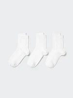 Crew Ribbed Socks | 3 Pairs