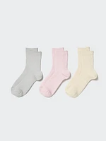 Crew Ribbed Socks | 3 Pairs