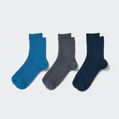 SOCKS (CREW RIBBED) (3 PAIRS)