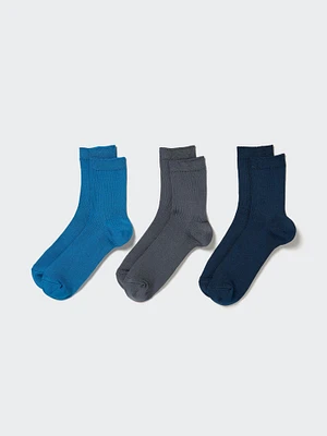 SOCKS (CREW RIBBED) (3 PAIRS