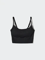 SEAMLESS HALF BRA CAMISOLE