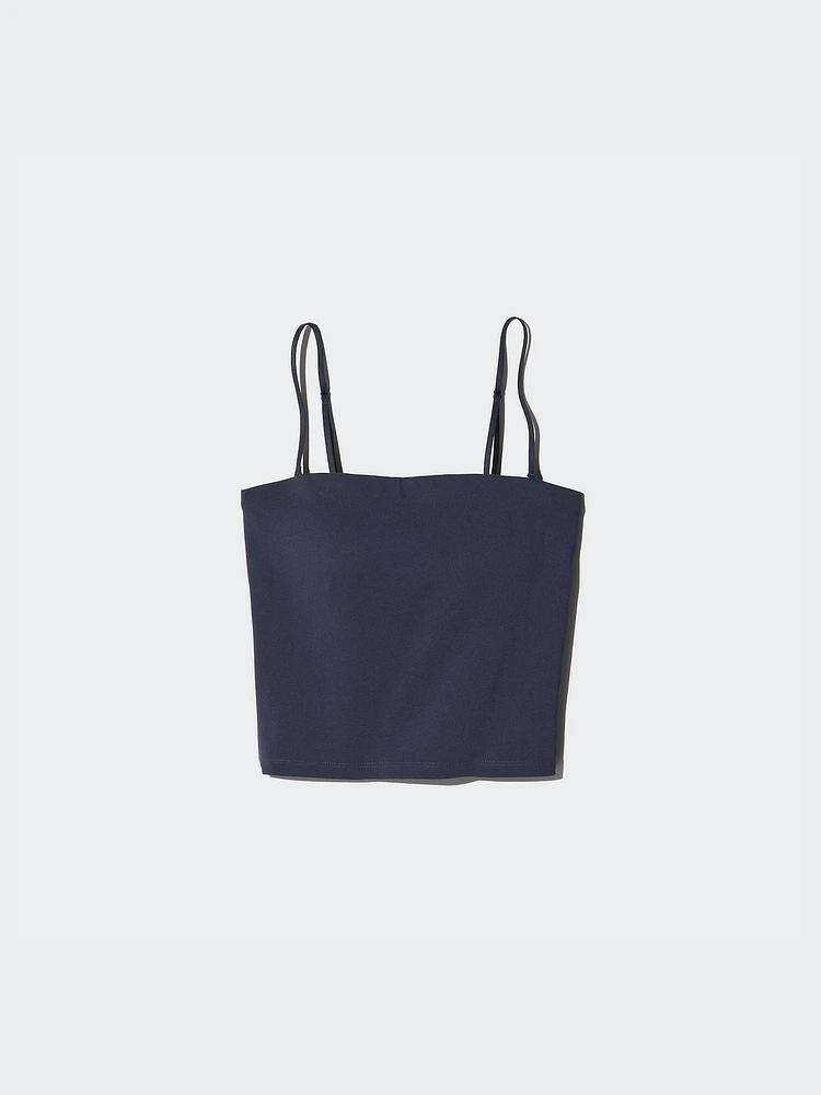 AIRism COTTON CROPPED BRA TUBE TOP