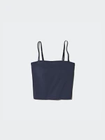 AIRism COTTON CROPPED BRA TUBE TOP