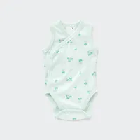 JOY OF PRINT COTTON MESH INNER ONESIE