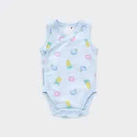 JOY OF PRINT COTTON MESH INNER ONESIE