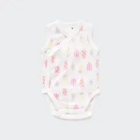 JOY OF PRINT COTTON MESH INNER ONESIE