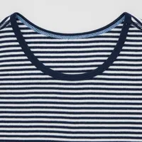 Cotton Ribbed Striped T-Shirt (2 Pack)