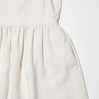 LINEN BLEND CAMISOLE DRESS